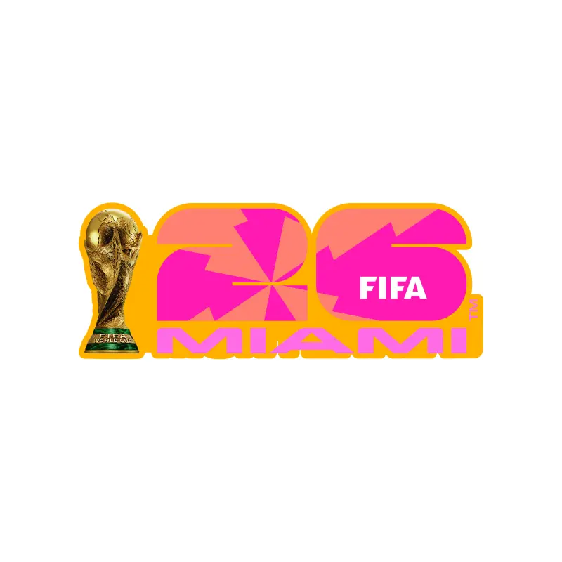 2026 World Cup Host City Miami Hat Pin – World Cup Soccer Shirts & Gear