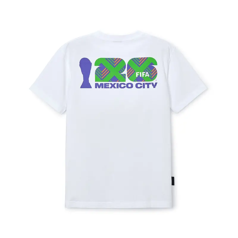 2026 World Cup Mexico City White T-Shirt – Unisex – World Cup Soccer Shirts & Gear