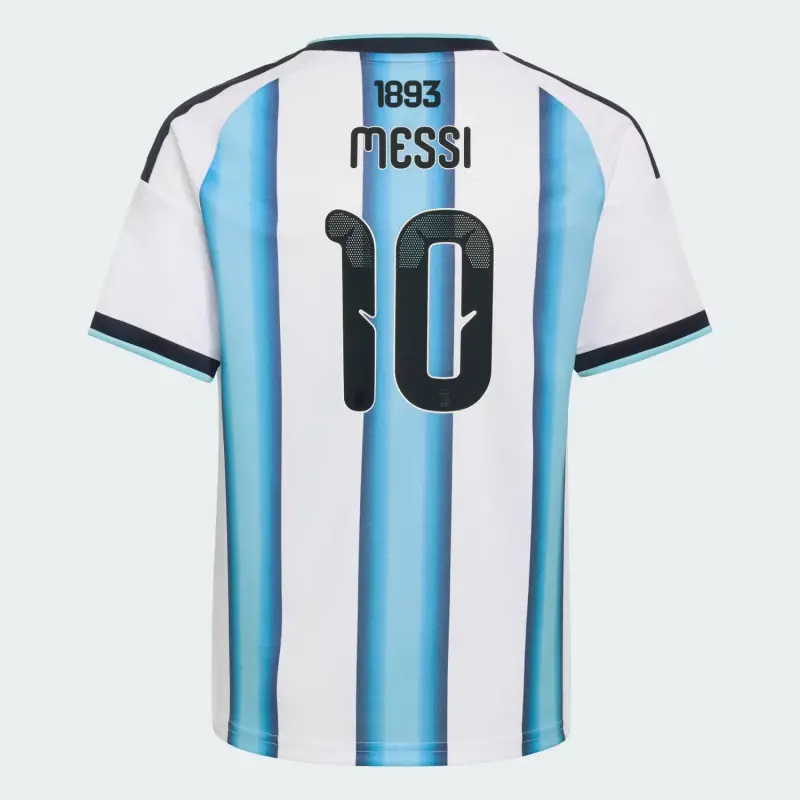 adidas Argentina 2026 Messi Home Jersey – Youth – World Cup Soccer Shirts & Gear