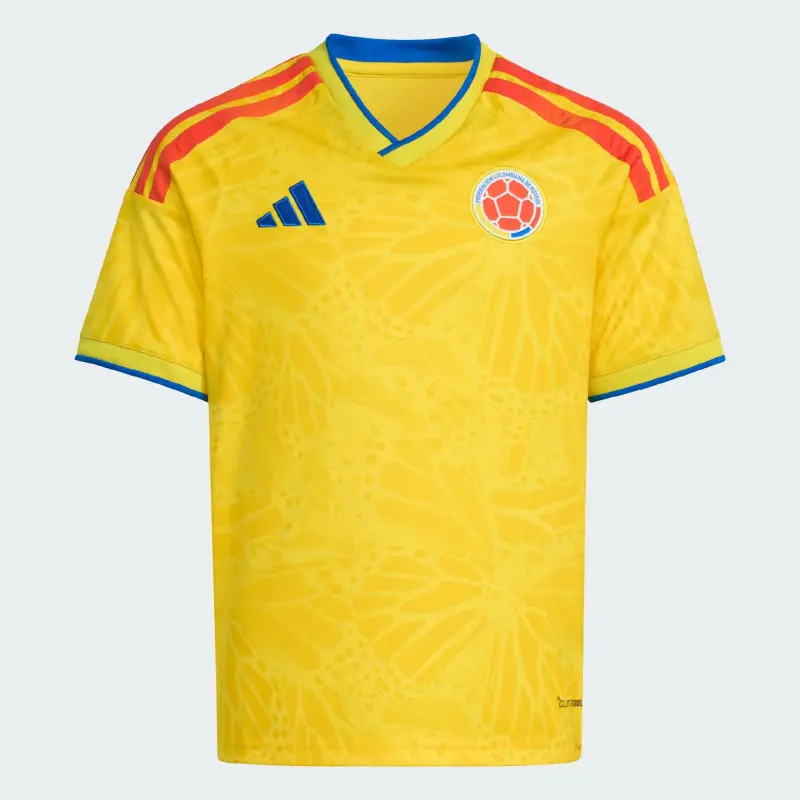 adidas Colombia 2026 Home Jersey – Youth – World Cup Soccer Shirts & Gear