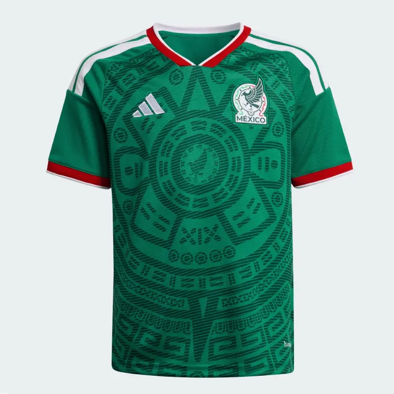 adidas Mexico 2026 Home Jersey – Youth – World Cup Soccer Shirts & Gear