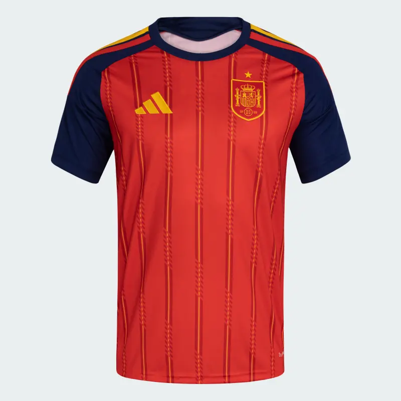 adidas Spain 2026 Home Jersey – Men’s – World Cup Soccer Shirts & Gear