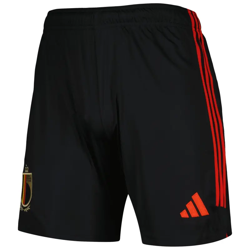 Belgium National Team adidas AEROREADY Replica Shorts – Black – World Cup Soccer Shirts & Gear