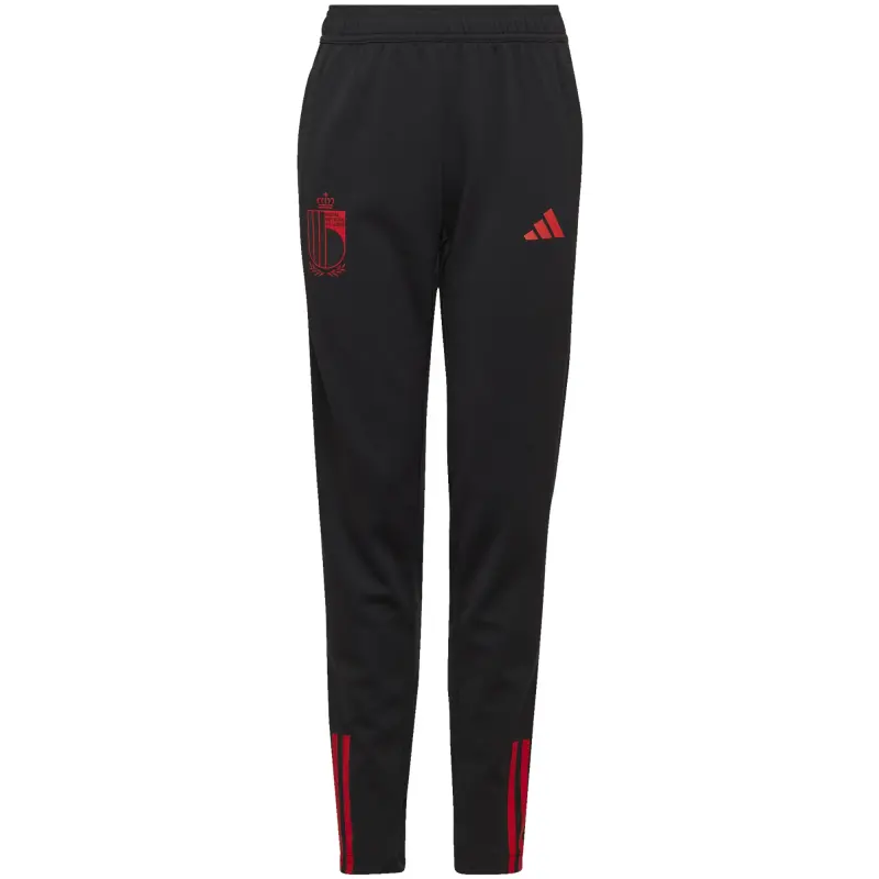 Belgium National Team adidas Youth AEROREADY Training Pants – Black – World Cup Soccer Shirts & Gear