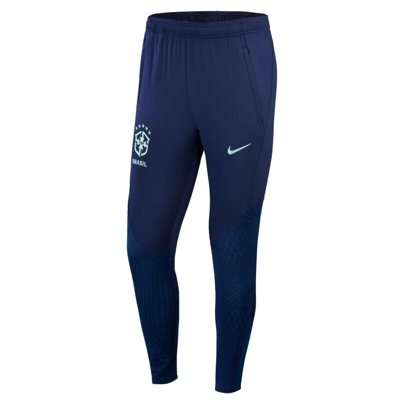 Brazil National Team Nike 2022 Strike Performace Track Pants – Navy – World Cup Soccer Shirts & Gear