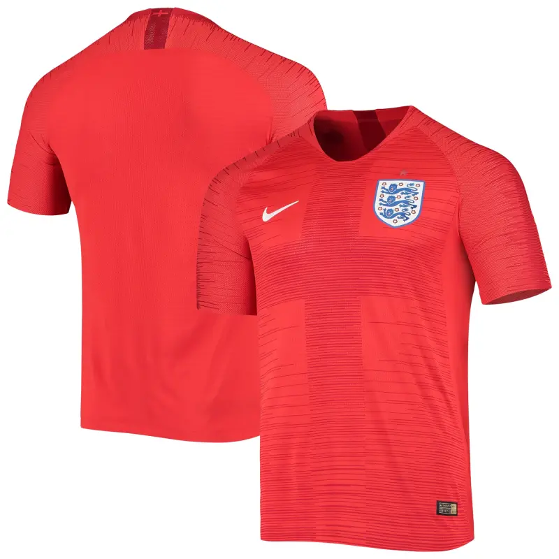 England National Team Nike 2018 Authentic Away Jersey Red – World Cup Soccer Shirts & Gear