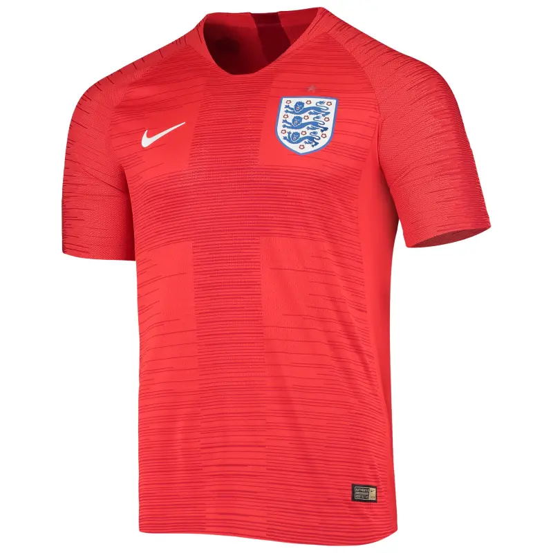 England National Team Nike 2018 Authentic Away Jersey Red – World Cup Soccer Shirts & Gear