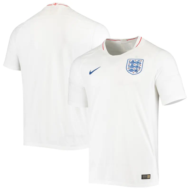 England National Team Nike 2018 Authentic Home Jersey White – World Cup Soccer Shirts & Gear