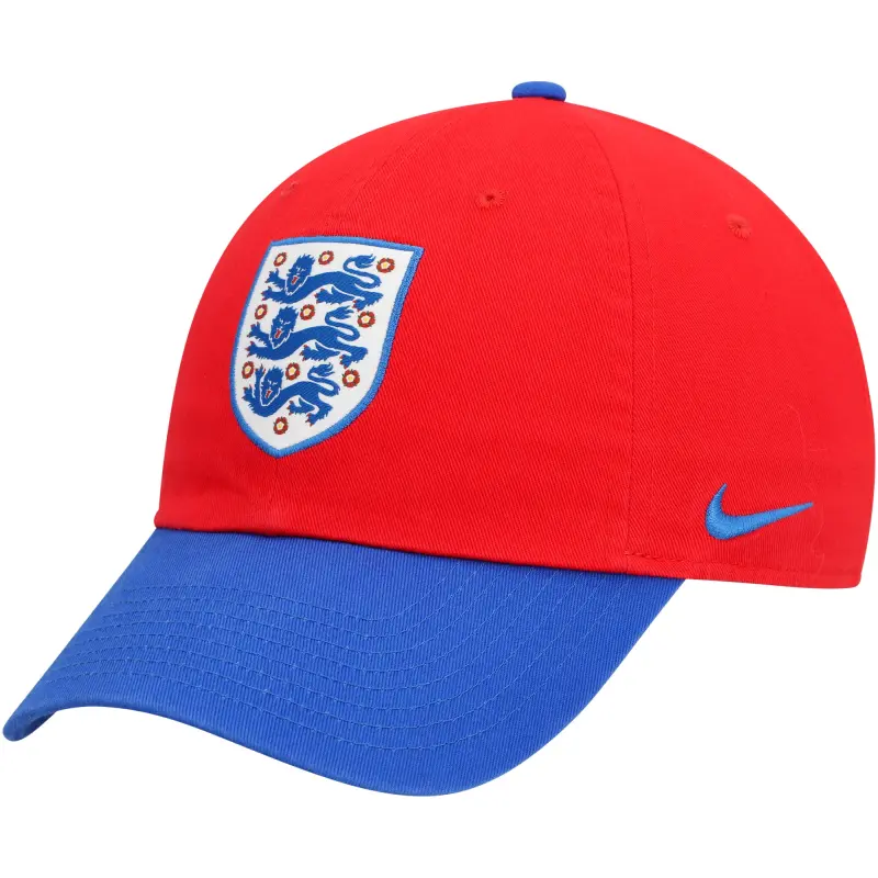 England National Team Nike Campus Adjustable Hat – Red/Blue – World Cup Soccer Shirts & Gear