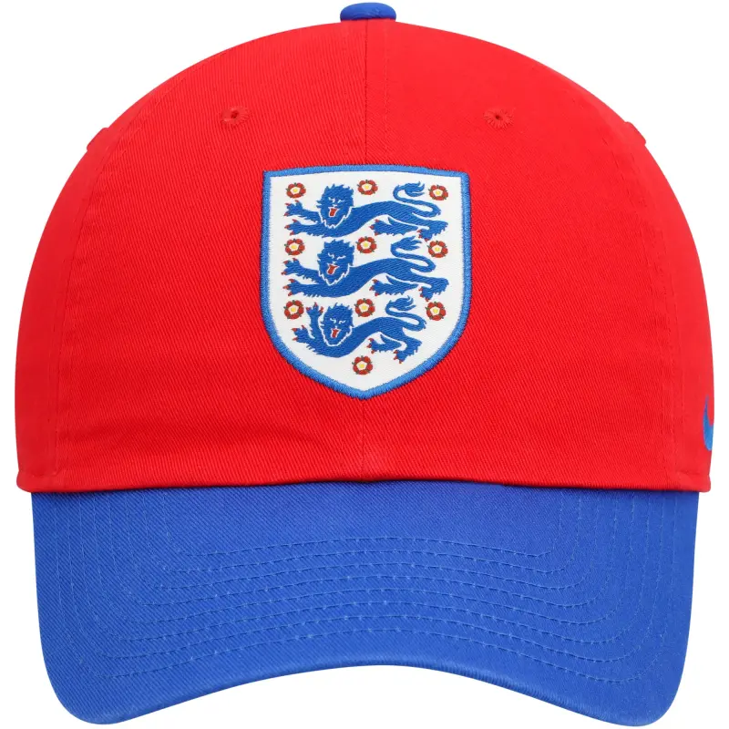 England National Team Nike Campus Adjustable Hat – Red/Blue – World Cup Soccer Shirts & Gear