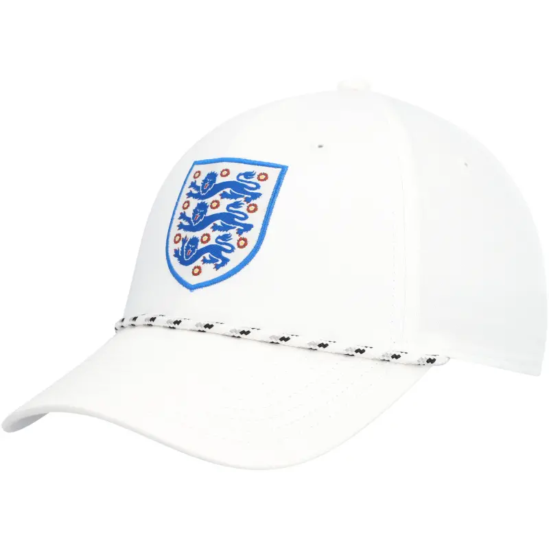 England National Team Nike Golf Legacy91 Adjustable Hat – White – World Cup Soccer Shirts & Gear