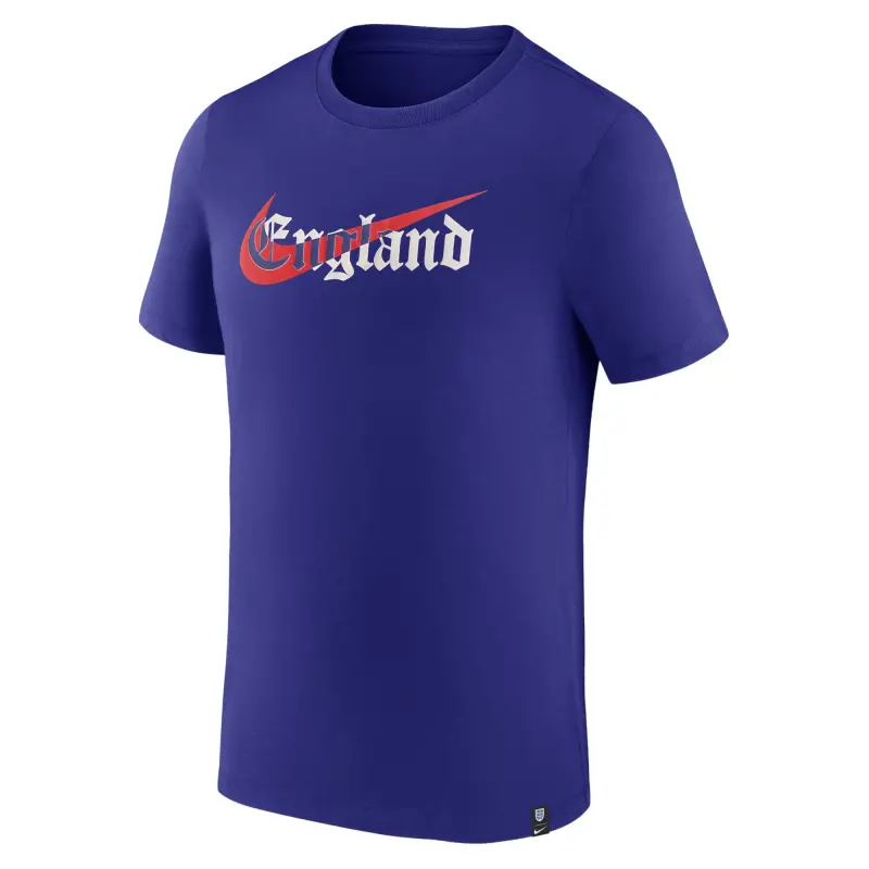 England National Team Nike Swoosh T-Shirt Blue – World Cup Soccer Shirts & Gear