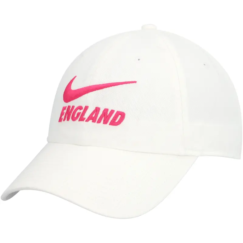 England National Team Nike Women’s Campus Adjustable Hat – White – World Cup Soccer Shirts & Gear