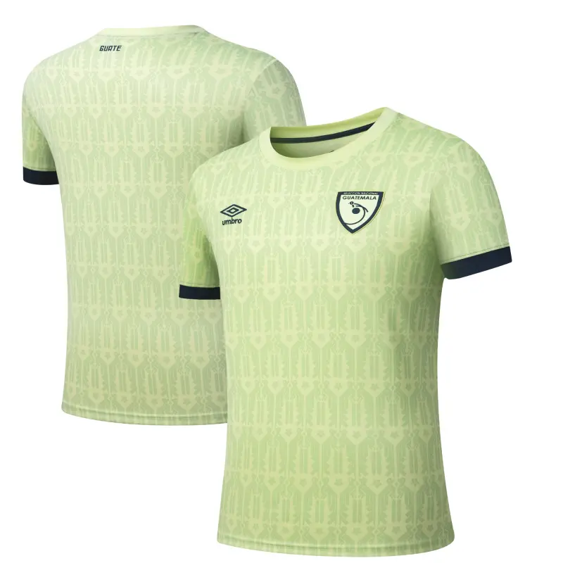 Guatemala National Team Umbro 2025 Pre-Match Jersey – Green – World Cup Soccer Shirts & Gear