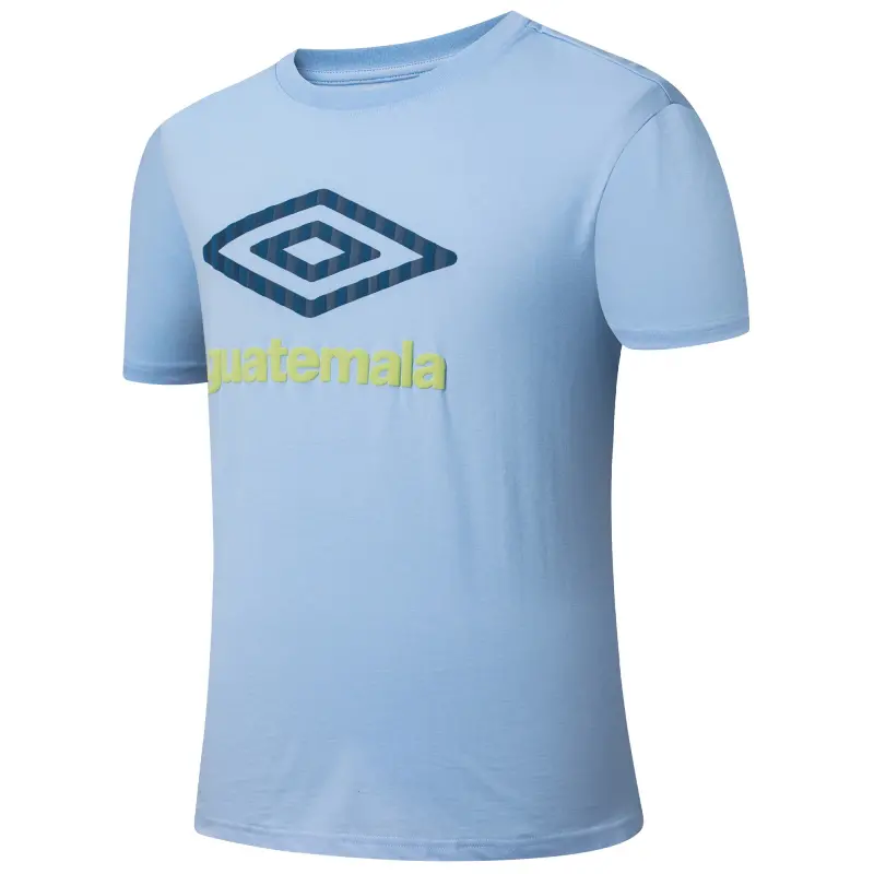 Guatemala National Team Umbro 2025 T-Shirt – Light Blue – World Cup Soccer Shirts & Gear
