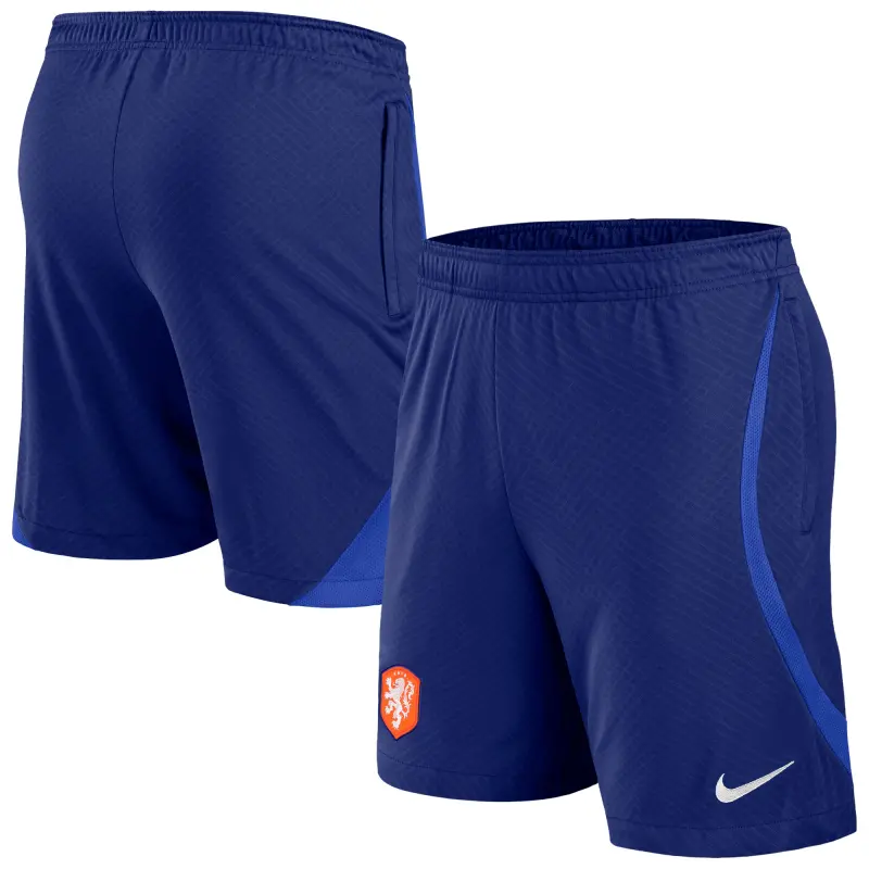 Netherlands National Team Nike 2022 Strike Performance Shorts – Navy – World Cup Soccer Shirts & Gear