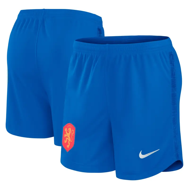 Netherlands Women’s National Team Nike Women’s 2021 Stadium Home/Away Performance Shorts – Blue – World Cup Soccer Shirts & Gear