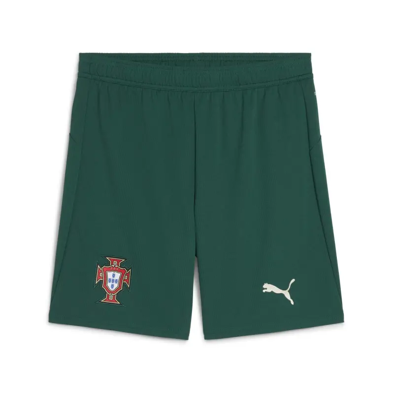 Portugal National Team Puma 2025 Home Replica Shorts – Green – World Cup Soccer Shirts & Gear