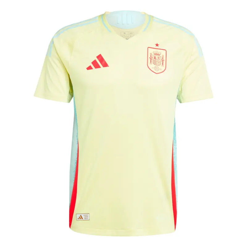 Spain National Team adidas 2024 Away Authentic Jersey – Yellow – World Cup Soccer Shirts & Gear
