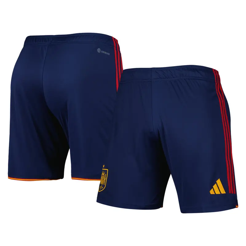 Spain National Team adidas AEROREADY Replica Shorts – Navy – World Cup Soccer Shirts & Gear