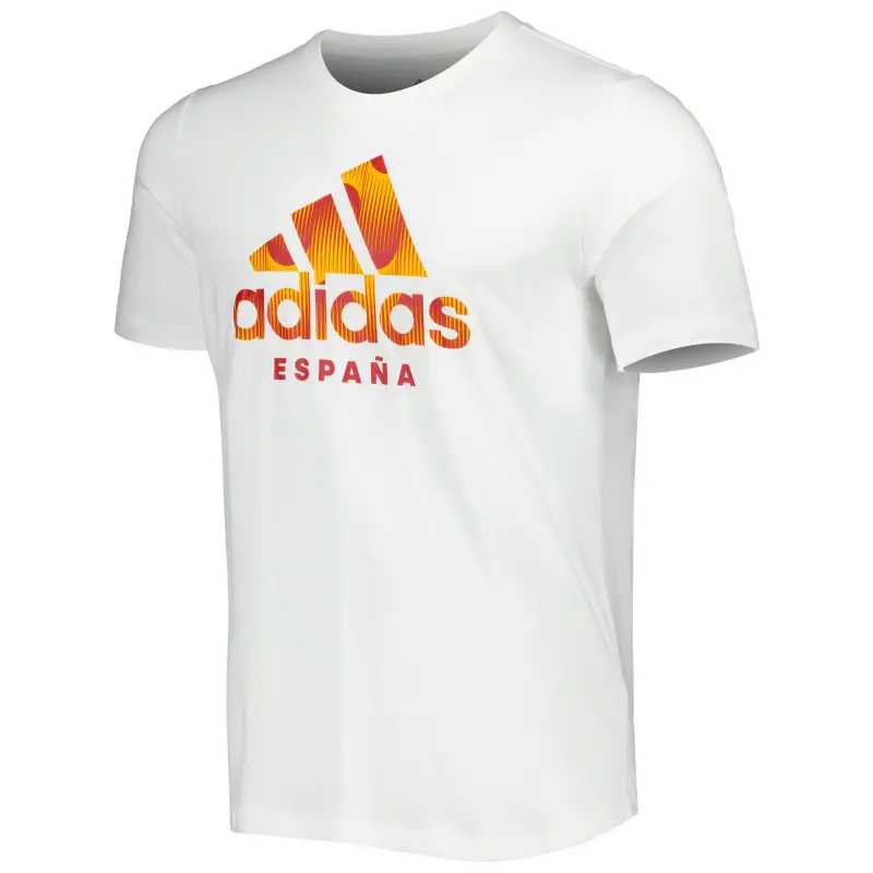 Spain National Team adidas DNA Graphic T-Shirt – White – World Cup Soccer Shirts & Gear